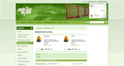 Desktop Screenshot of bezpecnostni-prvky.vecerek.cz