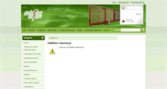 Desktop Screenshot of komponenty-pro-otocnou-branu.vecerek.cz